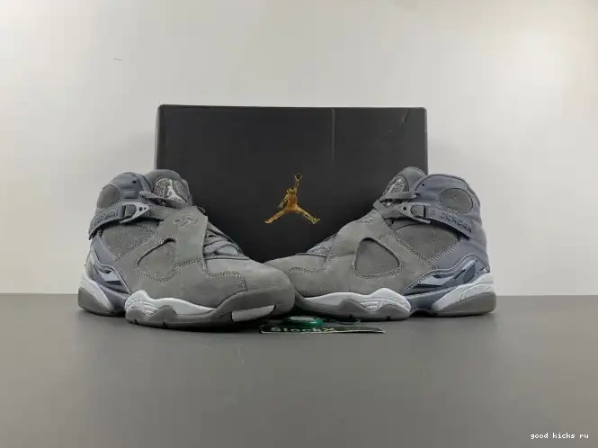 Grey Jordan 8 Retro Cool 305381-014 0608